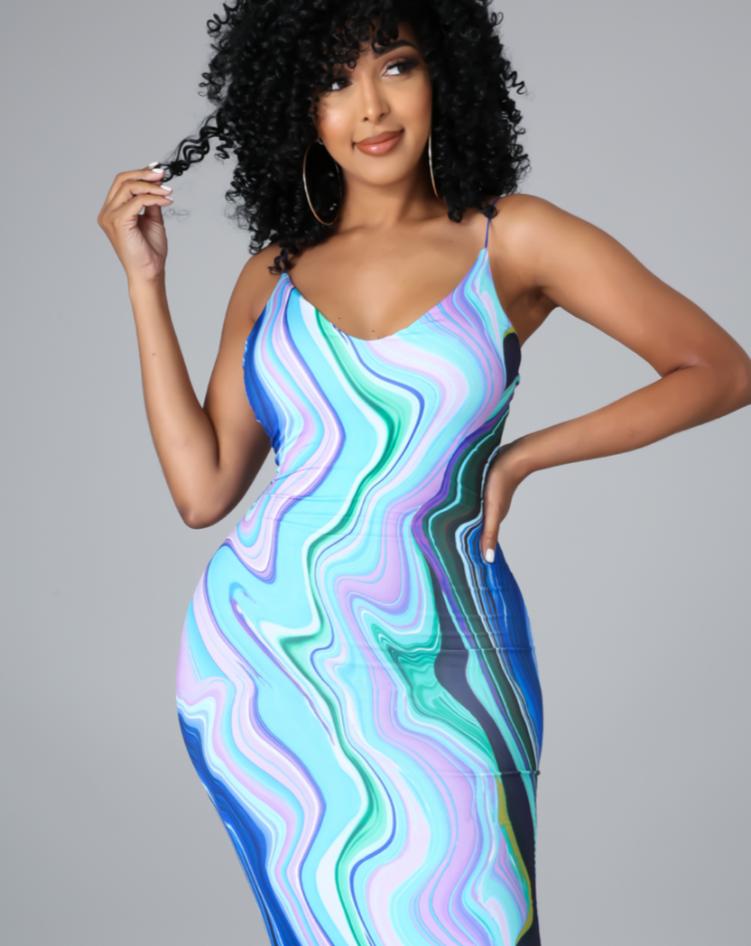 Swirl Me Around Dress
